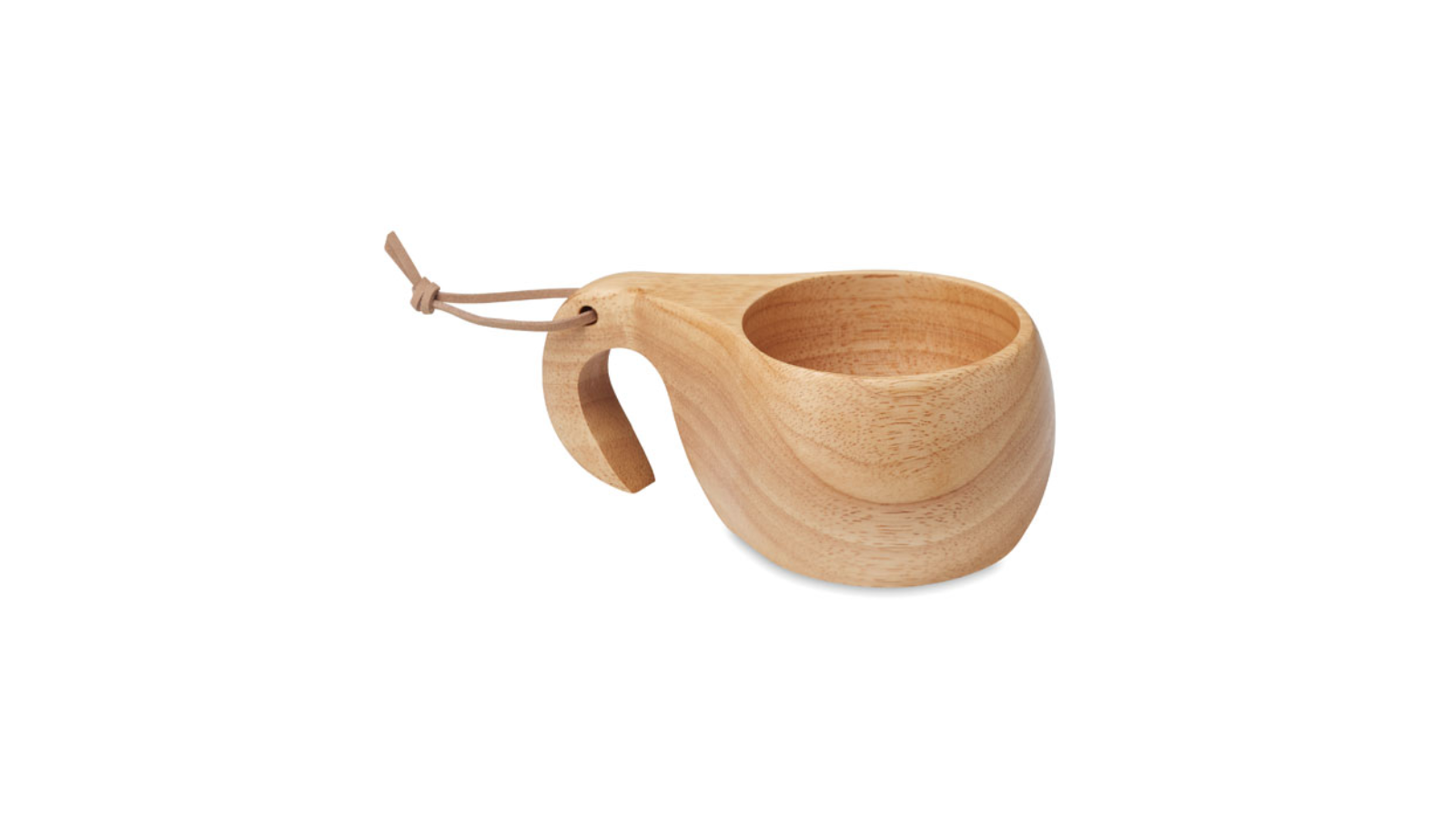 <p>Indy by Midocean, oak outdoor mug with cord, 120 ml capacity</p>

