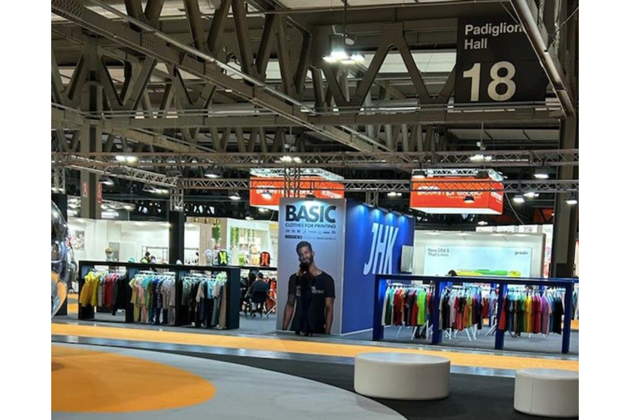 <p>Lo stand di Basic in occasione dell’ultima edizione di PTE</p>
