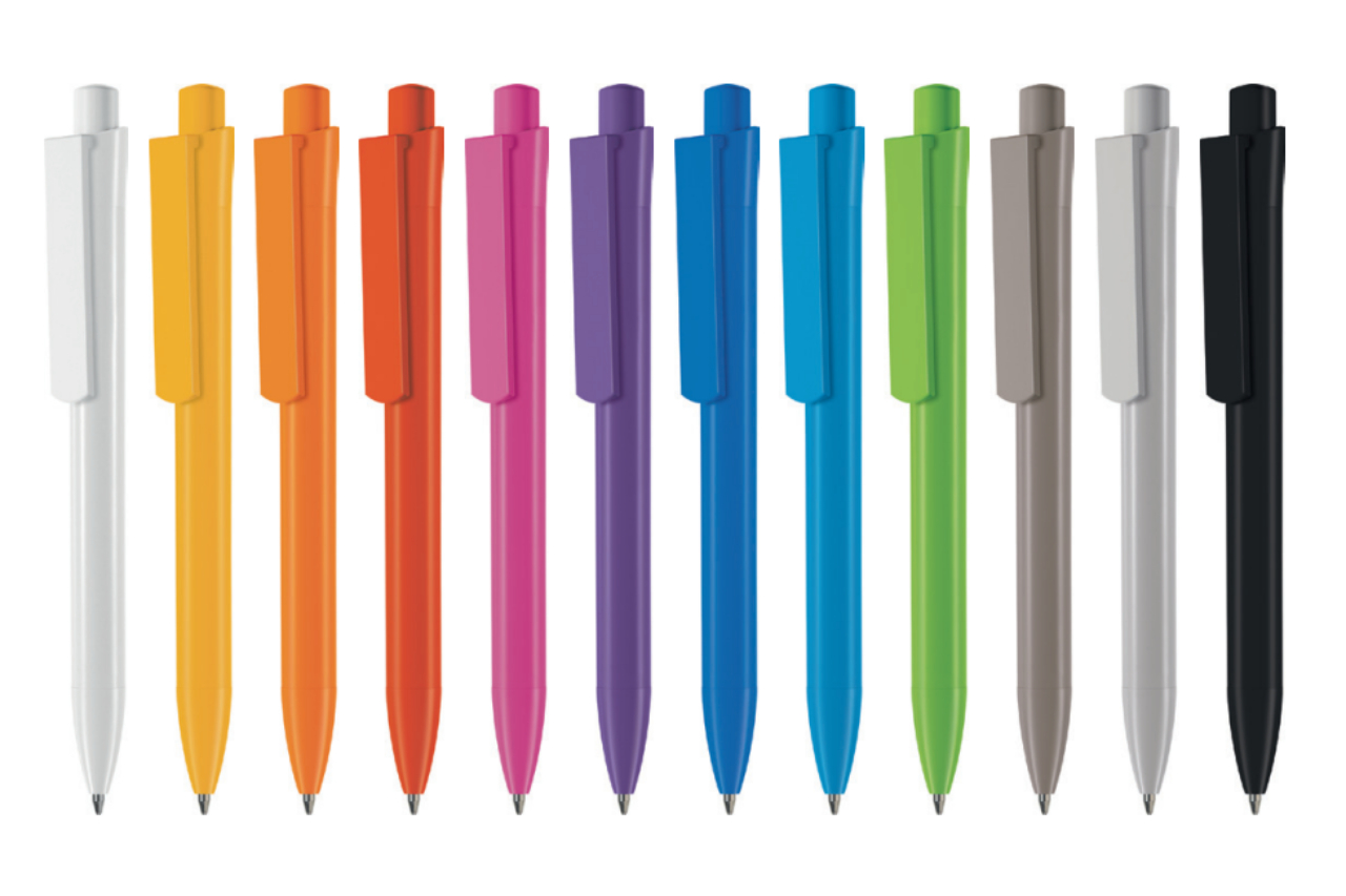 <p>All Erga Greenline writing instruments come in a wide range of colours and shapes, depending on customisation needs</p>

