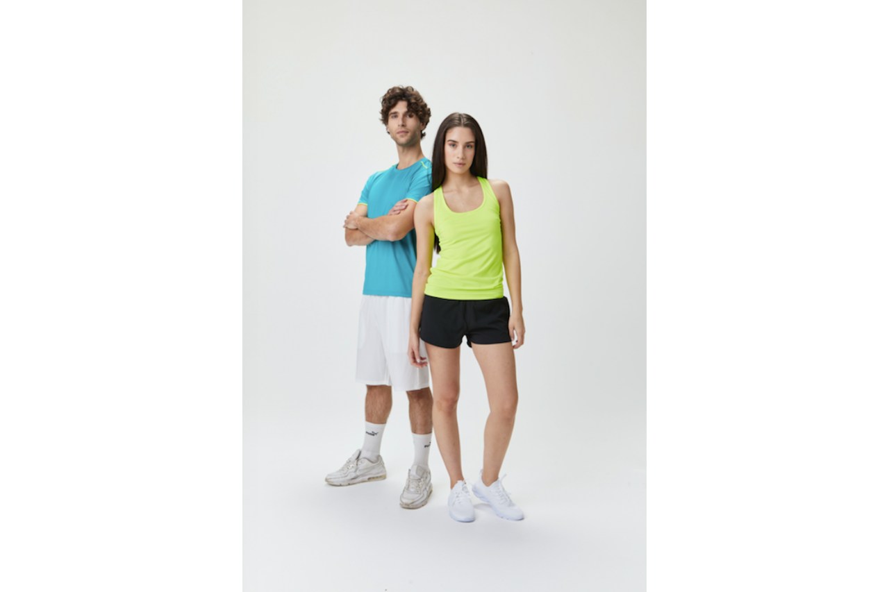 <p>The new active wear line Sprintex by Camac Arti Grafiche can be customised with screen printing, sublimation or transfer printing</p>
