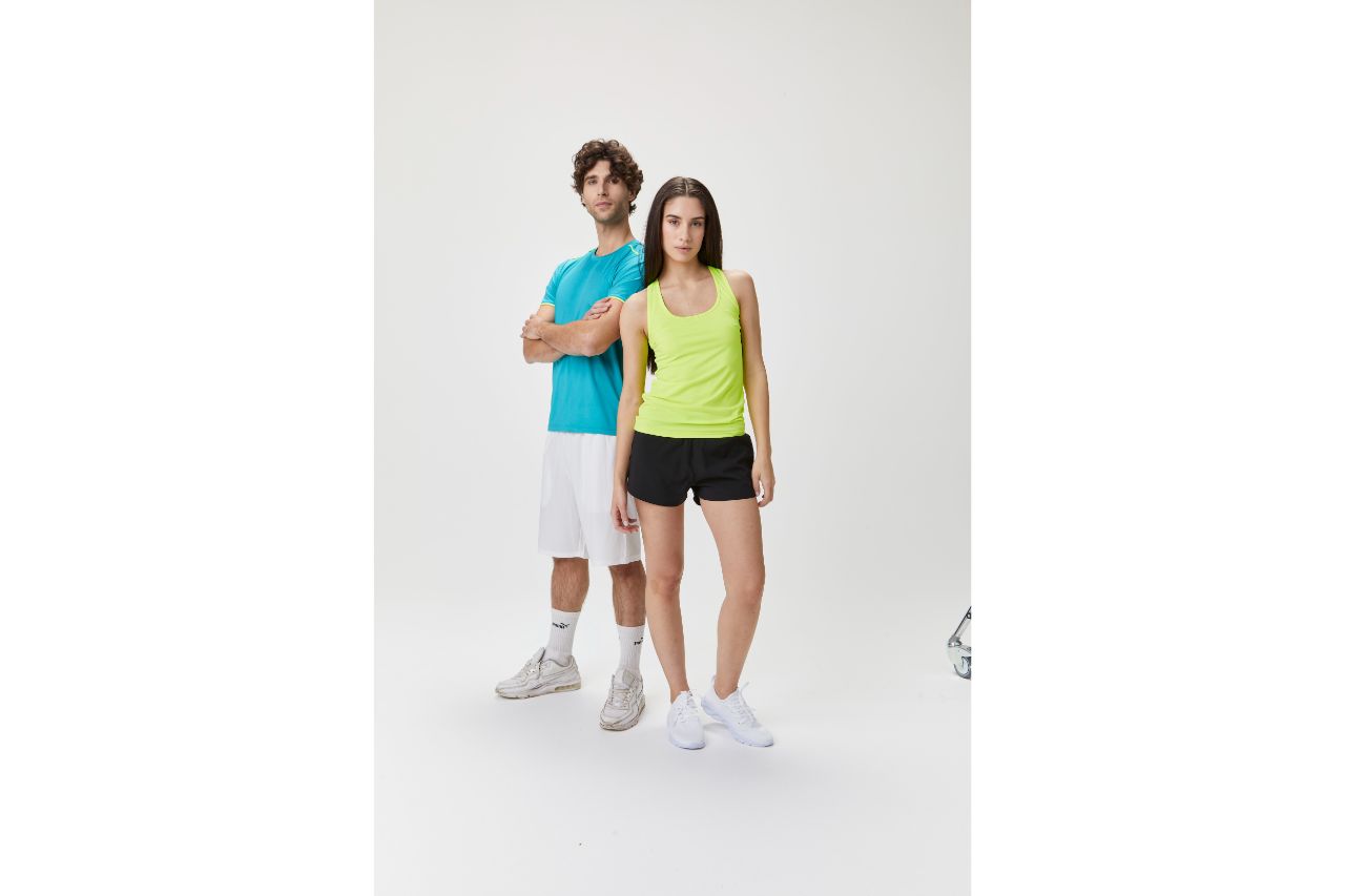 <p>I nuovi articoli Sprintex del catalogo “Action wear” sono ideali per il tennis, il padel, gli sport da spiaggia e gli eventi sportivi in genere</p>
