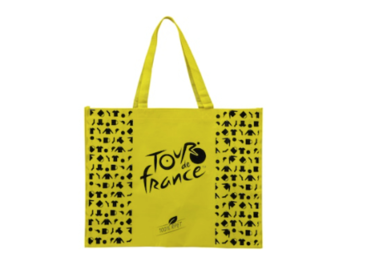 <p>Some merchandising items available on the official Tour de France website</p>