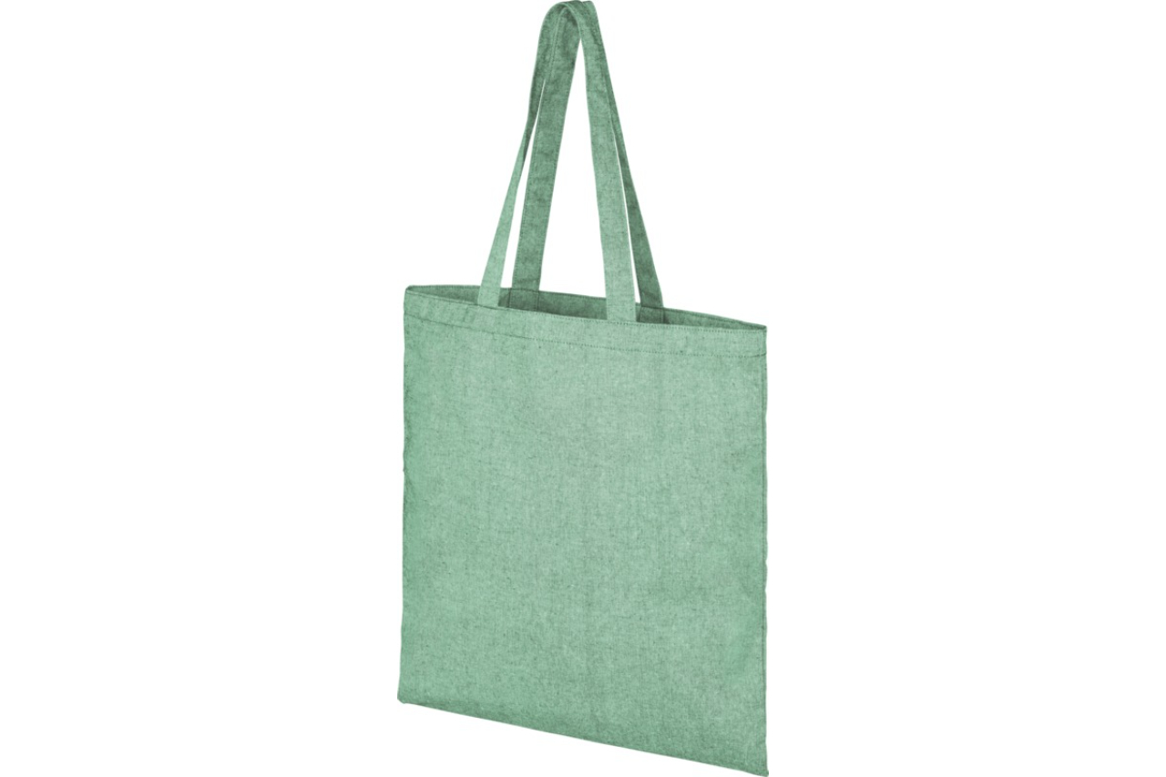 <p>Shopper in cotone riciclato dal catalogo di Flaminia Pubblicità, azienda di Colli al Metauro (Pesaro/Urbino), produttrice e rivenditrice di articoli promozionali</p>
