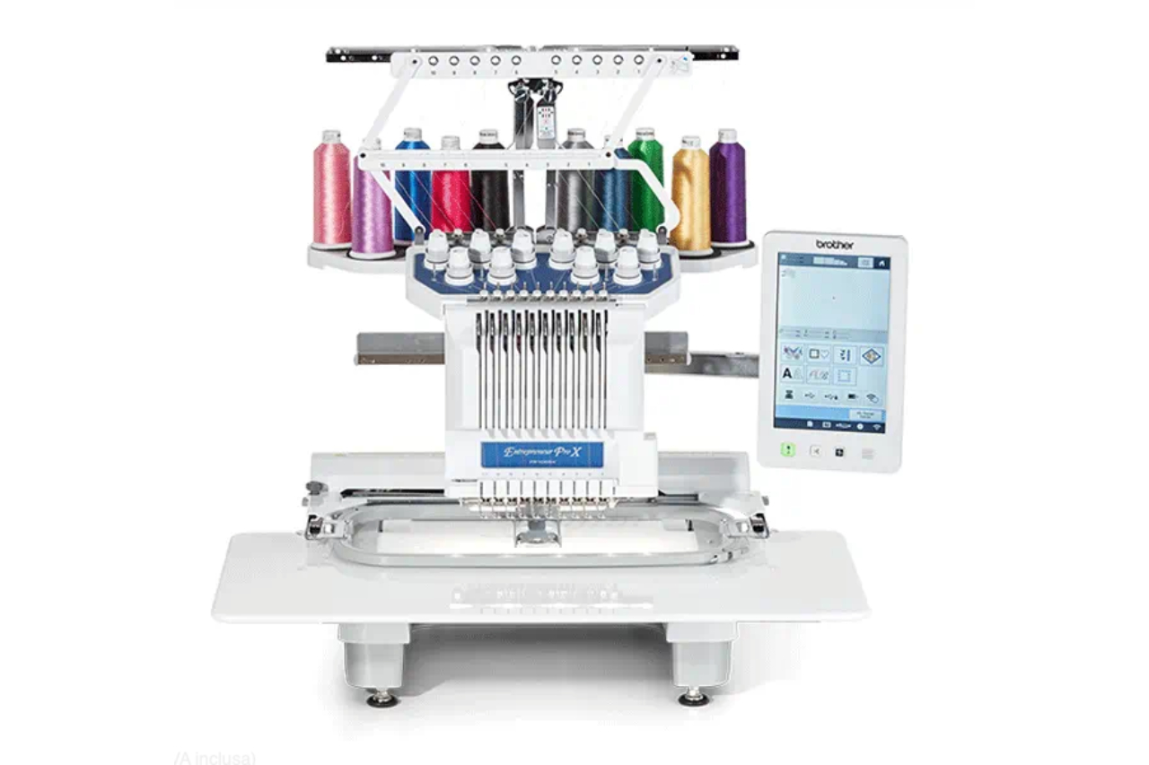 <p>Brother Entrepreneur Pro X Pr1055X, professional embroidery machine as offered by Gnoato Lino</p>
