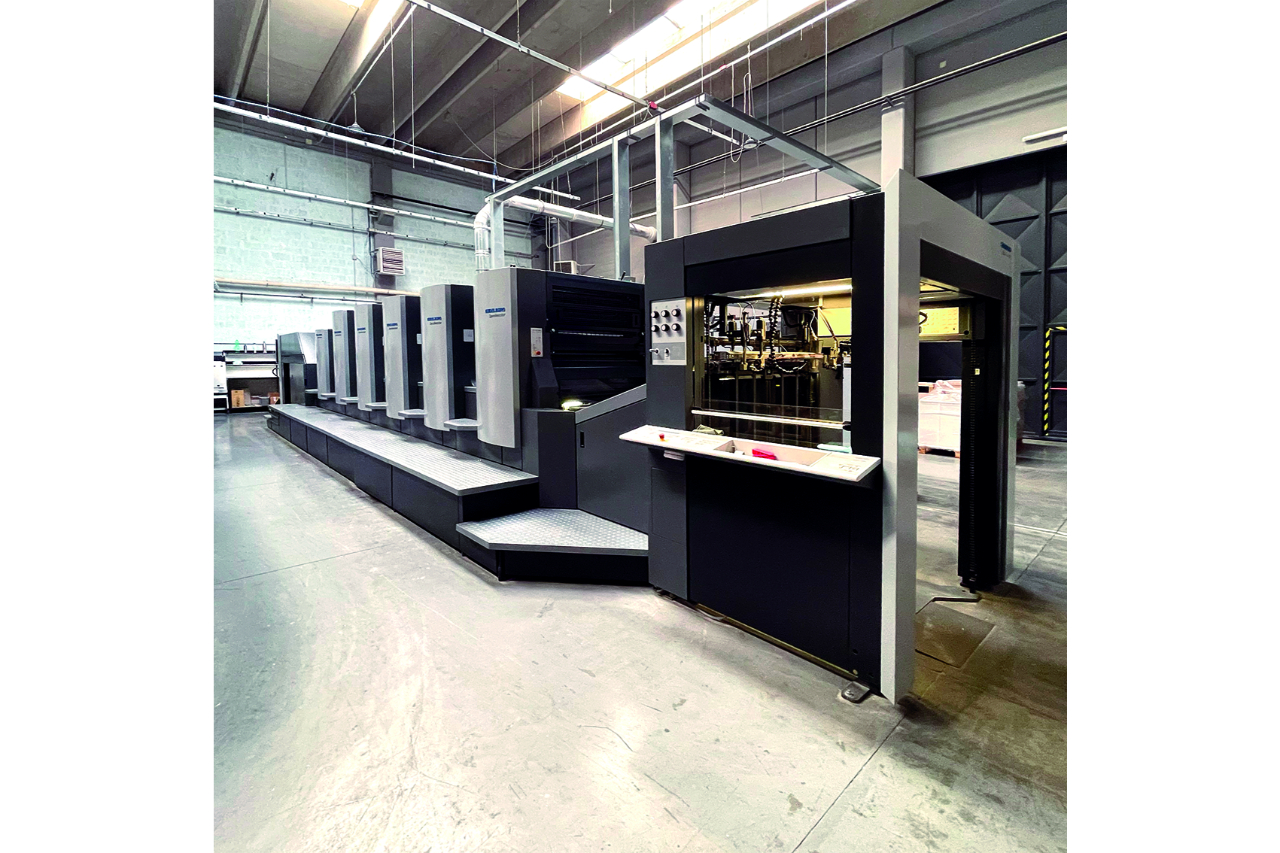 <p>The offset department of Pubblicità & Stampa, a company in Modugno, Bari, that cultivates this traditional technique alongside digital printing</p>
