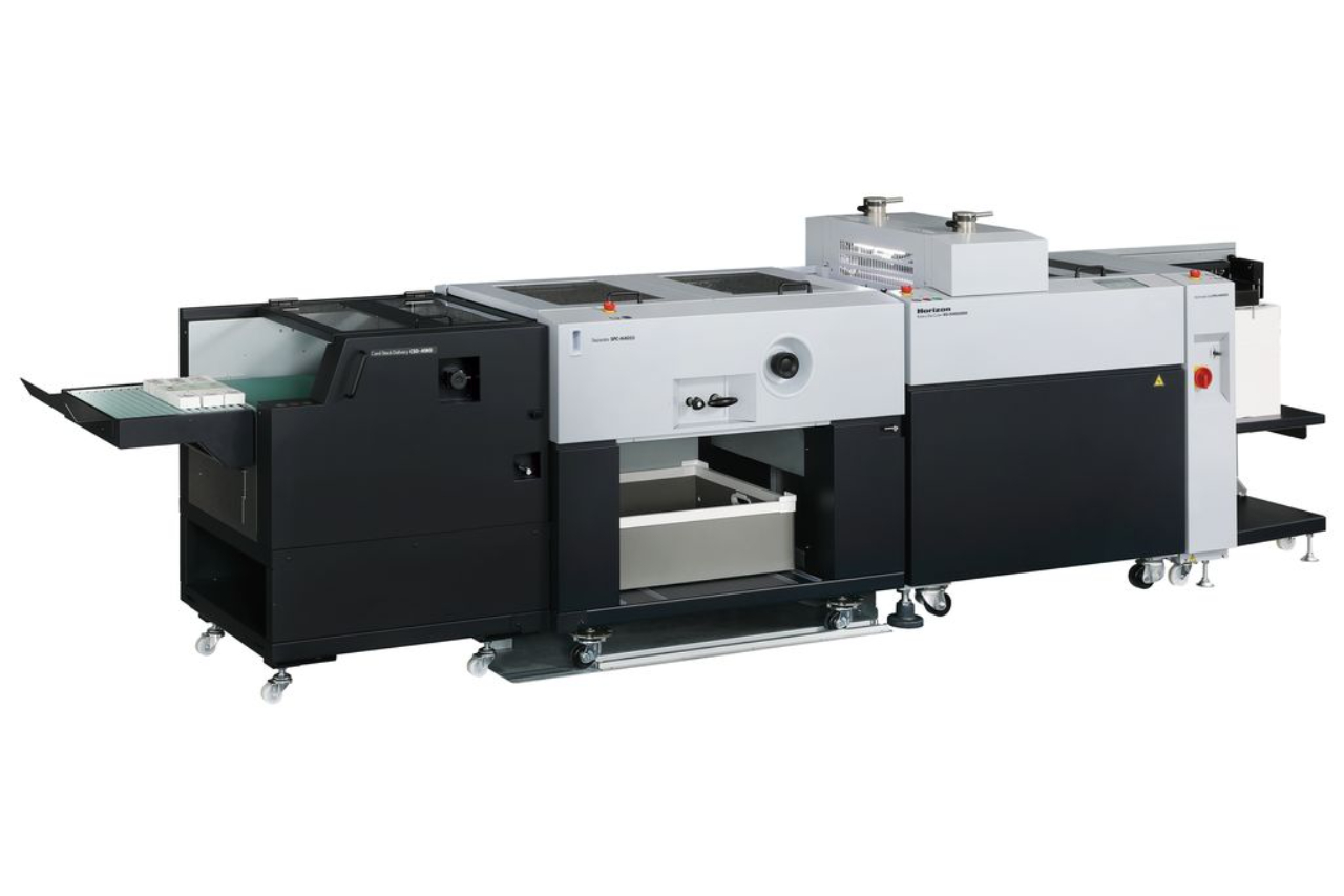 <p>The Horizon RD-N4055 rotary die cutter, a new addition to the Professional Pins technological arsenal</p>

