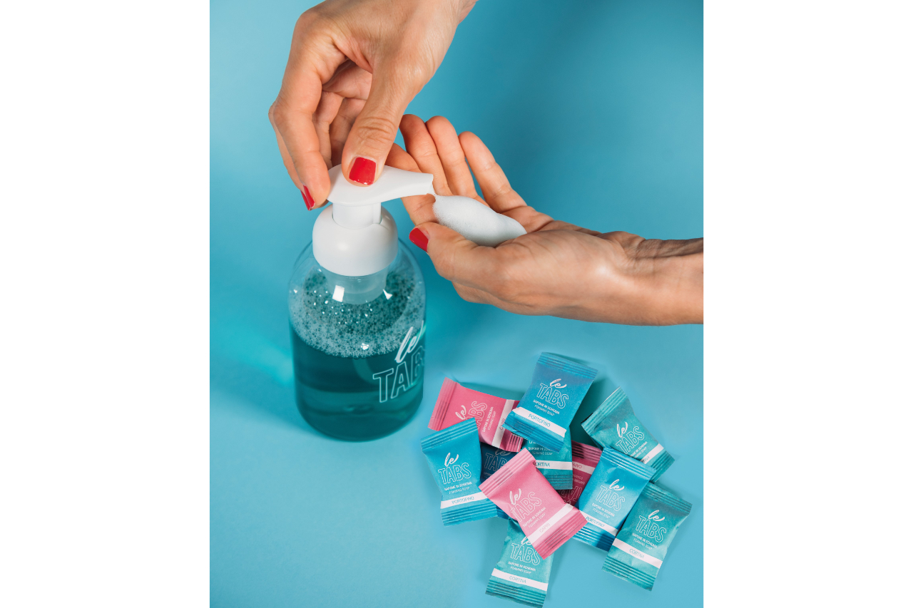 <p>LeTabs compressed soap, another chapter in the history of the napkin, specialised in the production of tablet form wipes and clothing</p>
