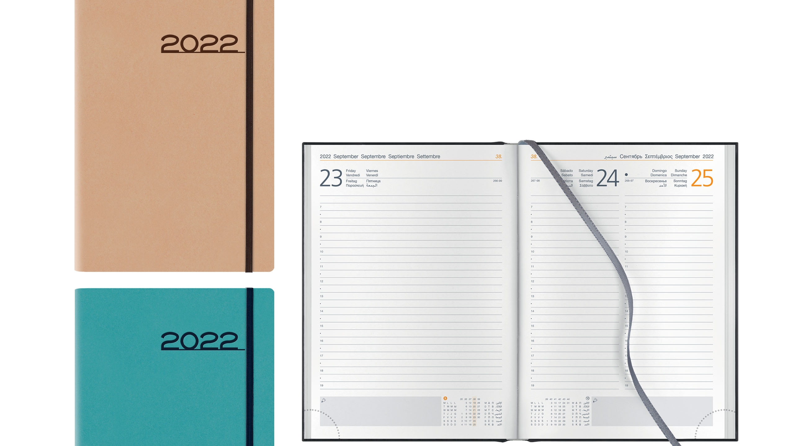 <p>The novelty is a fully recyclable diary with vintage graphics and colors</p>