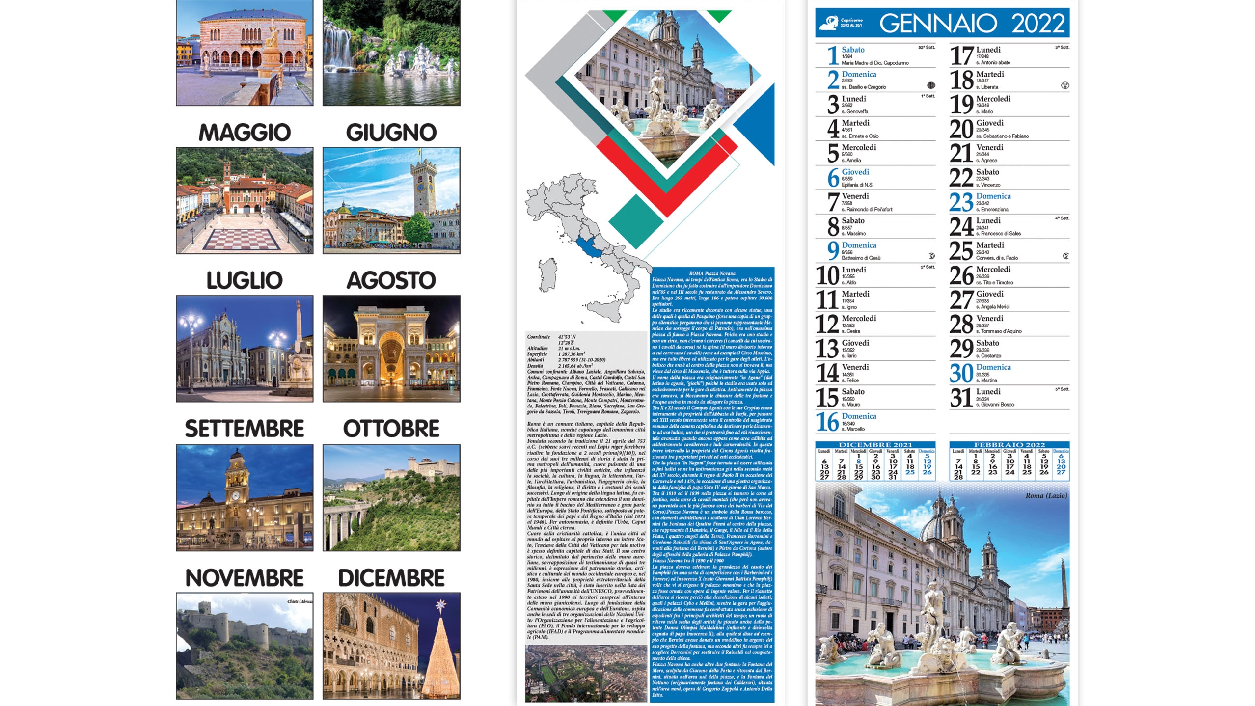 <p>Calendars can be customized in different ways, from the most classic ones to thematic ones</p>