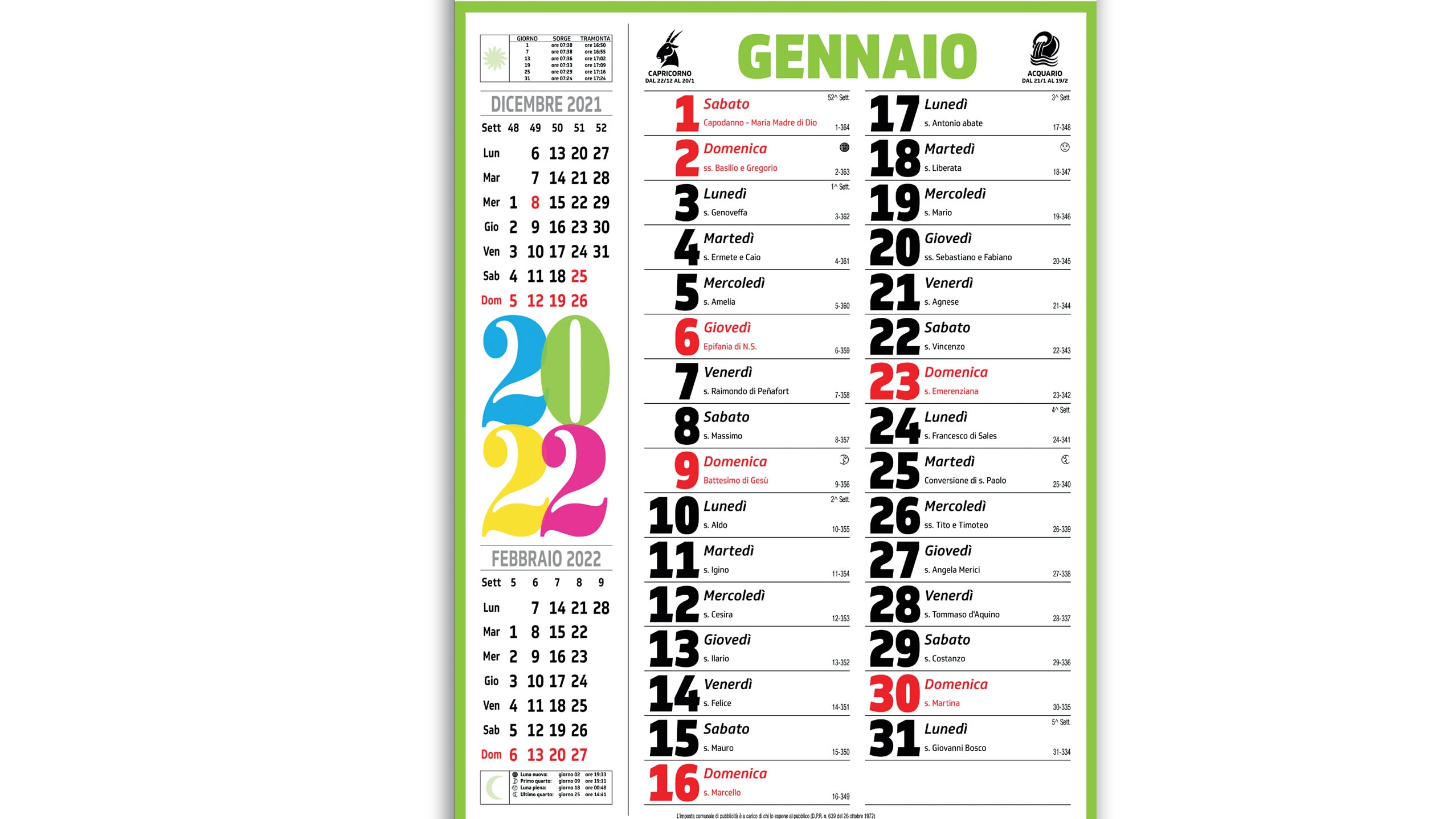 <p>I calendari possono essere personalizzati in diversi modi, da quelli più classici a quelli tematici</p>
