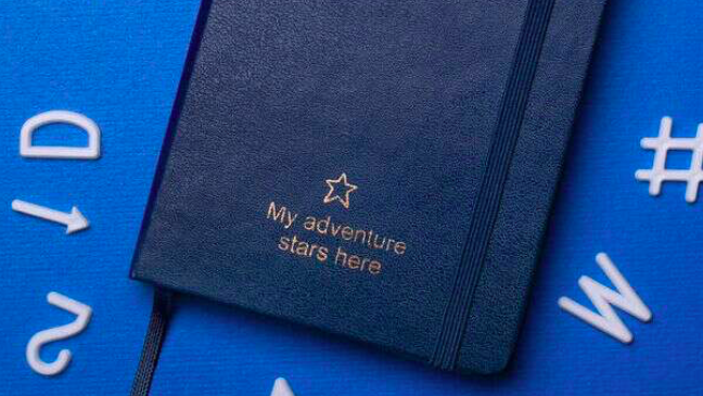 <p>The famous Moleskine traveller's notebook can be purchased with a personalised cover</p>
